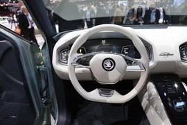 斯柯达VisionS概念车日内瓦车展实拍