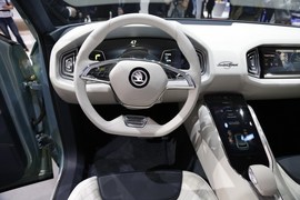 斯柯达VisionS概念车日内瓦车展实拍