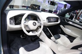 斯柯达VisionS概念车日内瓦车展实拍