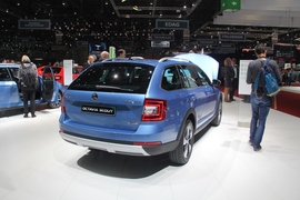 斯柯达明锐Scout日内瓦车展实拍