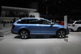 斯柯达明锐Scout日内瓦车展实拍