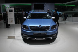 斯柯达明锐Scout日内瓦车展实拍