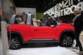 雪铁龙e-Mehari日内瓦车展实拍