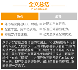 增CVT变速箱是重点