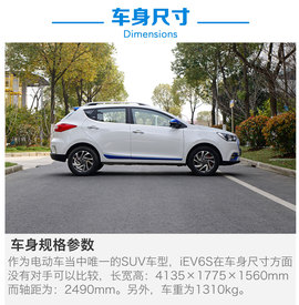 测试江淮iev6S