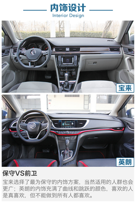 大众宝来对比别克英朗