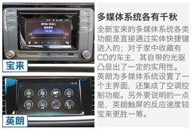 大众宝来对比别克英朗