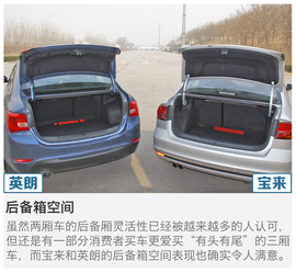 大众宝来对比别克英朗