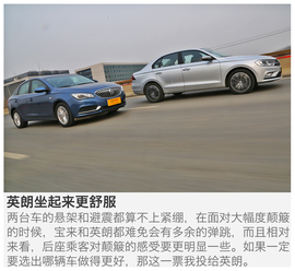 大众宝来对比别克英朗