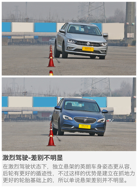 大众宝来对比别克英朗