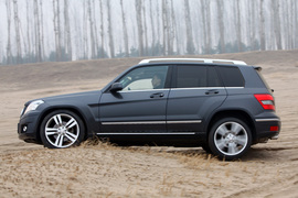 2010款奔驰GLK350对比测试