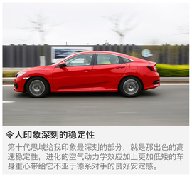 2016款东风本田第十代思域试驾图解