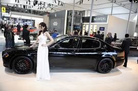 玛莎拉蒂总裁运动版车展实拍