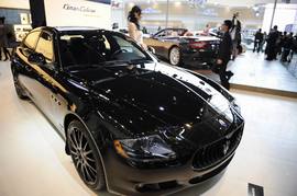 玛莎拉蒂总裁运动版车展实拍