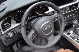 奥迪A5敞篷版车展实拍