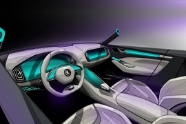 2016款斯柯达VisionS概念车