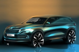 2016款斯柯达VisionS概念车