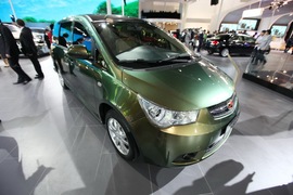 帝豪EV8车展实拍