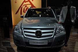 奔驰GLK车展实拍