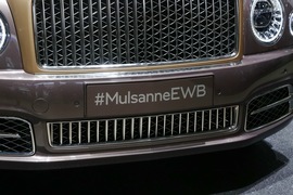 宾利全新慕尚EWB北京车展实拍