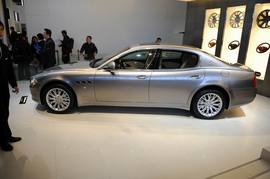 玛莎拉蒂总裁精英版车展实拍