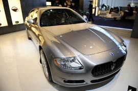 玛莎拉蒂总裁精英版车展实拍