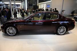 玛莎拉蒂总裁行政版车展实拍