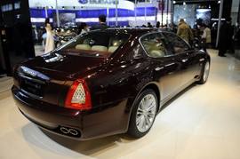 玛莎拉蒂总裁行政版车展实拍