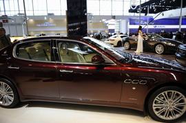 玛莎拉蒂总裁行政版车展实拍