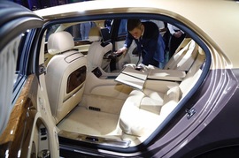 宾利全新慕尚EWB北京车展实拍