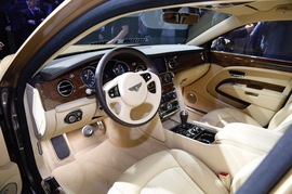 宾利全新慕尚EWB北京车展实拍