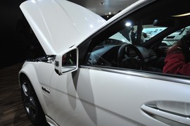 奔驰C63AMG车展实拍