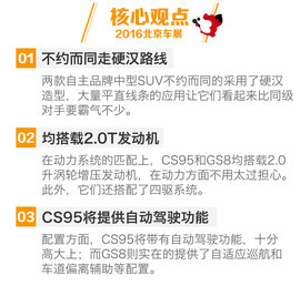 长安CS95对比广汽传祺GS8