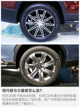 长安CS95对比广汽传祺GS8