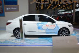 雪铁龙全新爱丽舍电动版北京车展实拍