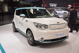 起亚秀尔EV北京车展实拍