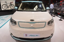 起亚秀尔EV北京车展实拍