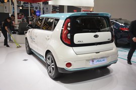 起亚秀尔EV北京车展实拍