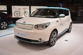 起亚秀尔EV北京车展实拍