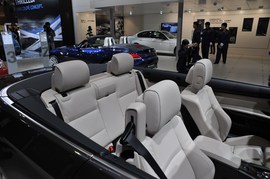 宝马3系敞篷车展实拍