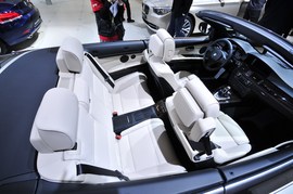 宝马3系敞篷车展实拍