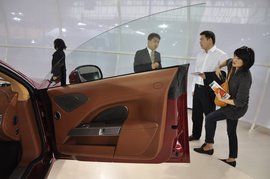 阿斯顿马丁Rapide车展实拍