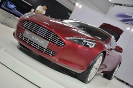 阿斯顿马丁Rapide车展实拍