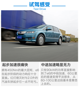 测试比亚迪E6先行者