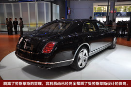 宾利Mulsanne车展实拍