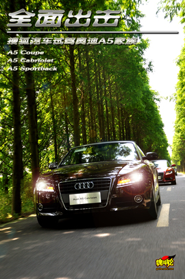 奥迪A5家族试驾实拍