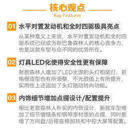 试驾新款斯巴鲁森林人2.5i