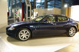 玛莎拉蒂总裁车展实拍