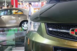 帝豪EV8车展实拍