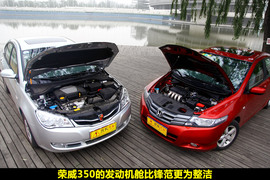 荣威350VS本田锋范图解